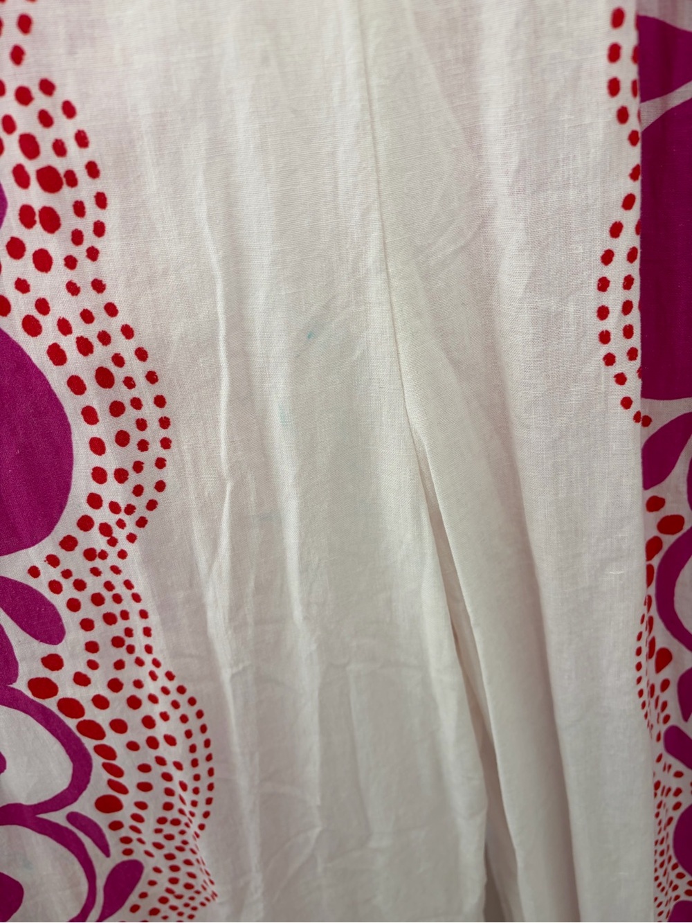 Farm Rio Maia Pink Floral Linen Jumpsuit Size M - Picture 5 of 6